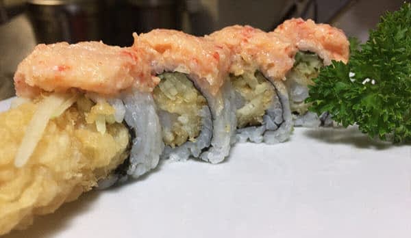 snow mountain sushi roll